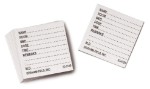 Medicine Dispenser Tray Cards