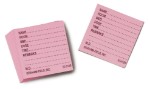 Medicine Dispenser Tray Cards
