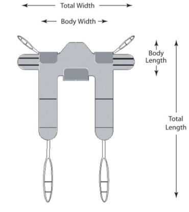 Picture of Lumex® Padded Toileting Sling