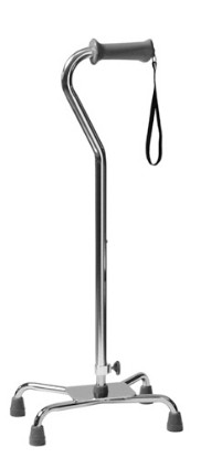 Picture of Silver Collection Low Profile Quad Canes - Ortho-Ease® Grip