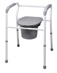 Platinum Collection 3-in-1 Steel Commode