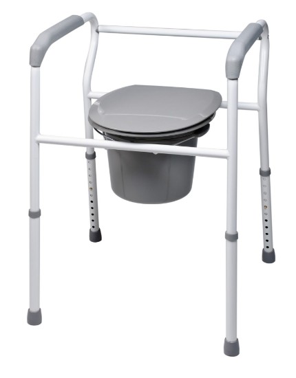 Platinum Collection 3-in-1 Steel Commode