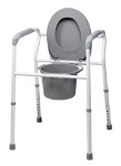 Platinum Collection 3-in-1 Steel Commode
