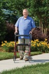 Walkabout Lite Four-Wheel Rollator