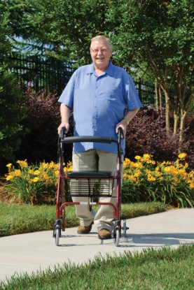 Picture of Walkabout Lite Four-Wheel Rollator