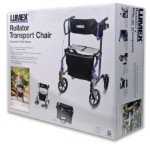 HybridLX Rollator Transport Chair