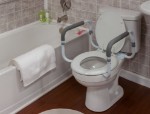 Adjustable Toilet Safety Rail