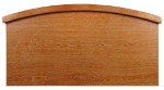 Crescent Wood Cap Headboard