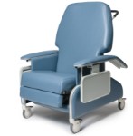 Extra Wide Drop-Arm Clinical Care Recliner