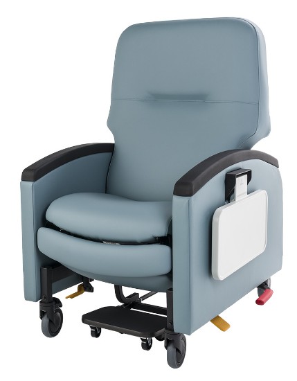 Pivot-Arm Clinical Care Recliner