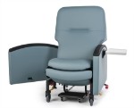 Pivot-Arm Clinical Care Recliner