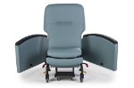 Pivot-Arm Clinical Care Recliner