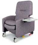 Pivot-Arm Clinical Care Recliner