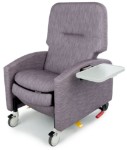 Pivot-Arm Clinical Care Recliner