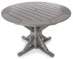 Round Frame Pedestal Table