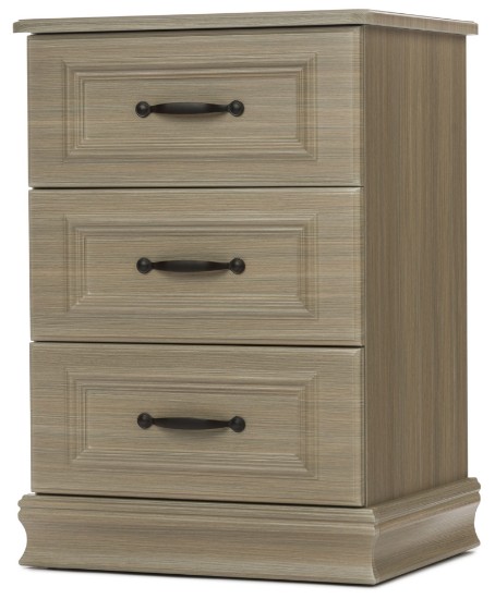 3 Drawer Bedside