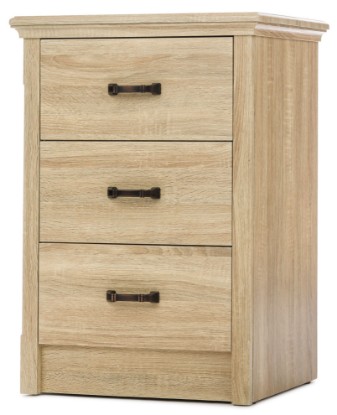 3 Drawer Bedside