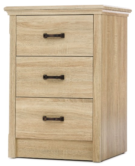 3 Drawer Bedside
