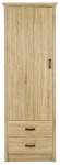 1 Door 2 Drawer Wardrobe