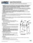 Assembly & Operation Instructions - UpRise Onyx Folding Walker