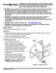 Installation Instructions - Anti-Fold Bar
