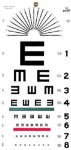 Illiterate/Tumbling E Eye Chart