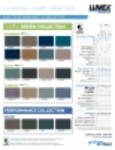 Lumex® Healthcare Seating Swatch Card