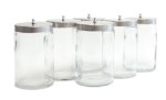 Unlabeled Flint Glass Sundry Jars
