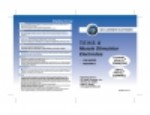 Instruction Manual-T.E.N.S. and Muscle Stimulator Electrodes