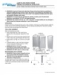 Assembly & Operation Instructions - Folding Privacy Screen