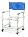 PVC Knockdown Shower Chair