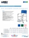 Product Sheet - PVC Shower Chair and Commode