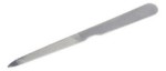 Stainless Steel Triple Cut Nail File