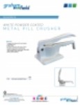 Product Sheet - Metal Pill Crusher