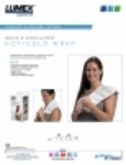 Product Sheet - Neck & Shoulder Hot or Cold Wrap