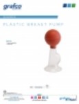 Product Sheet - Plastic Breast Pump