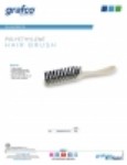 Product Sheet-Polyethylene Hair Brush