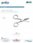 Product Sheet-Stainless Steel Nail Scissor