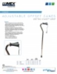 Product Sheet - Adjustable Offset Canes