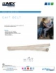 Product Sheet - Gait Belt