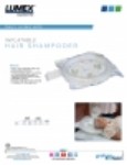 Product Sheet - Hair Shampooer, Inflatable