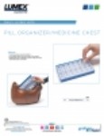 Product Sheet - Pill Organizer Medicine Chest