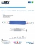 Product Sheet - SIT-TO-STAND BUTTOCK STRAP