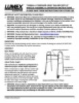 User Manual - Two Button Folding Walker