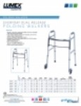 Product Sheet - Everyday Dual Release Walkers