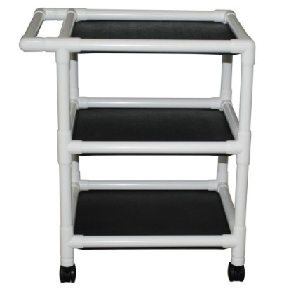 Picture of PVC Three-Shelf Utility Cart
