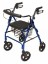 Picture of Walkabout Four-Wheel Contour Deluxe Rollator