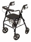 Walkabout Four-Wheel Contour Deluxe Rollator
