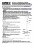 Assembly & Operation Instructions - Select Care 2-Hook I.V. Stand