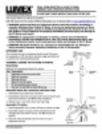 Assembly & Operation Instructions - Stainless Steel Deluxe IV Stand